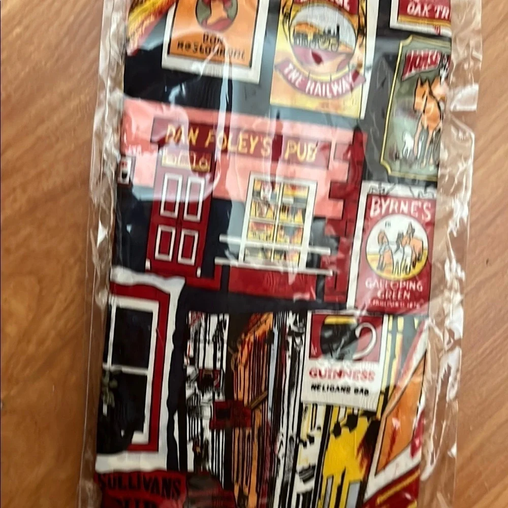 Fredric A Colorful Graphic Pub Necktie